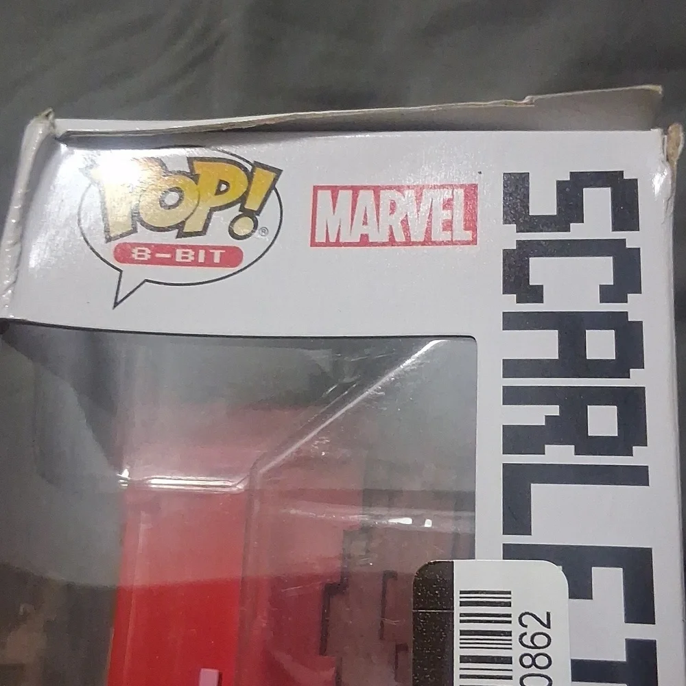 Funko Pop 8-Bit Scarlet Witch Red Figure – New in Box, Marvel Exclusive